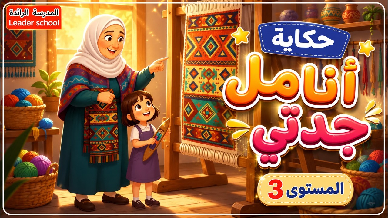 أنامل جدتي المستوى الثالث  😱مع عناصر الحكاية، الأحداث الملخص و العبر😱 #المدرسة_الرائدة