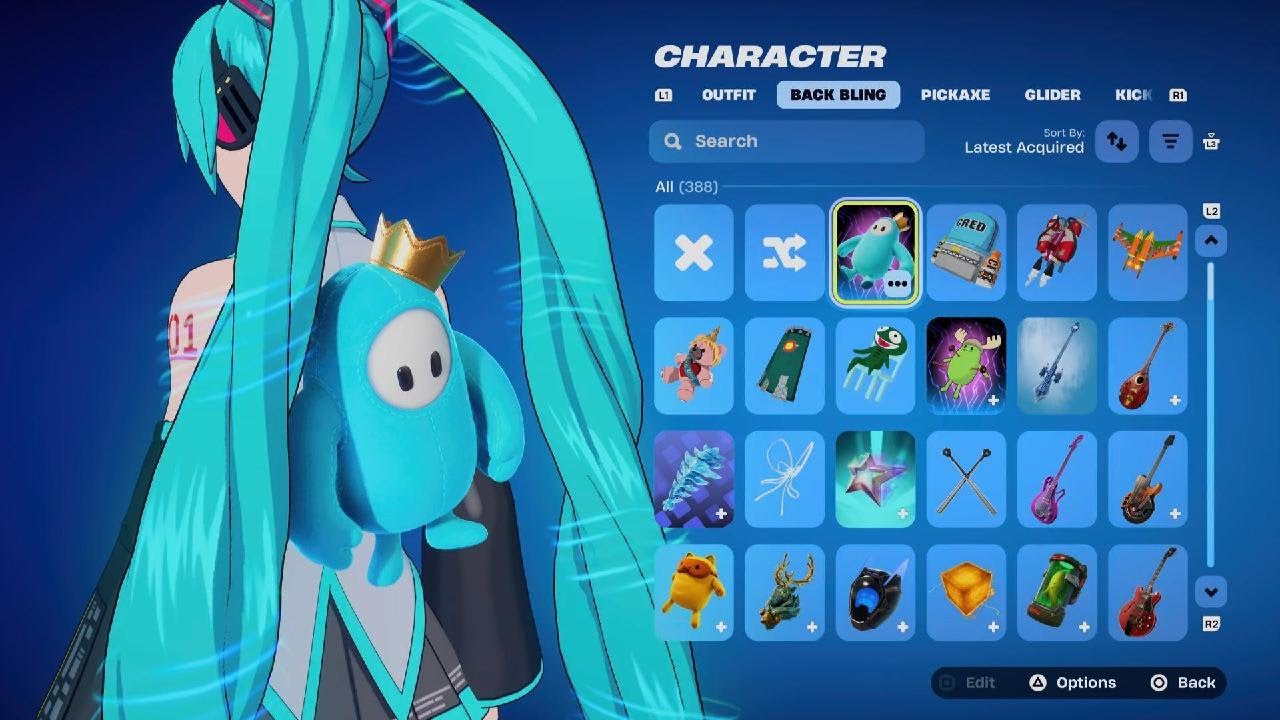 Getting blue plushie