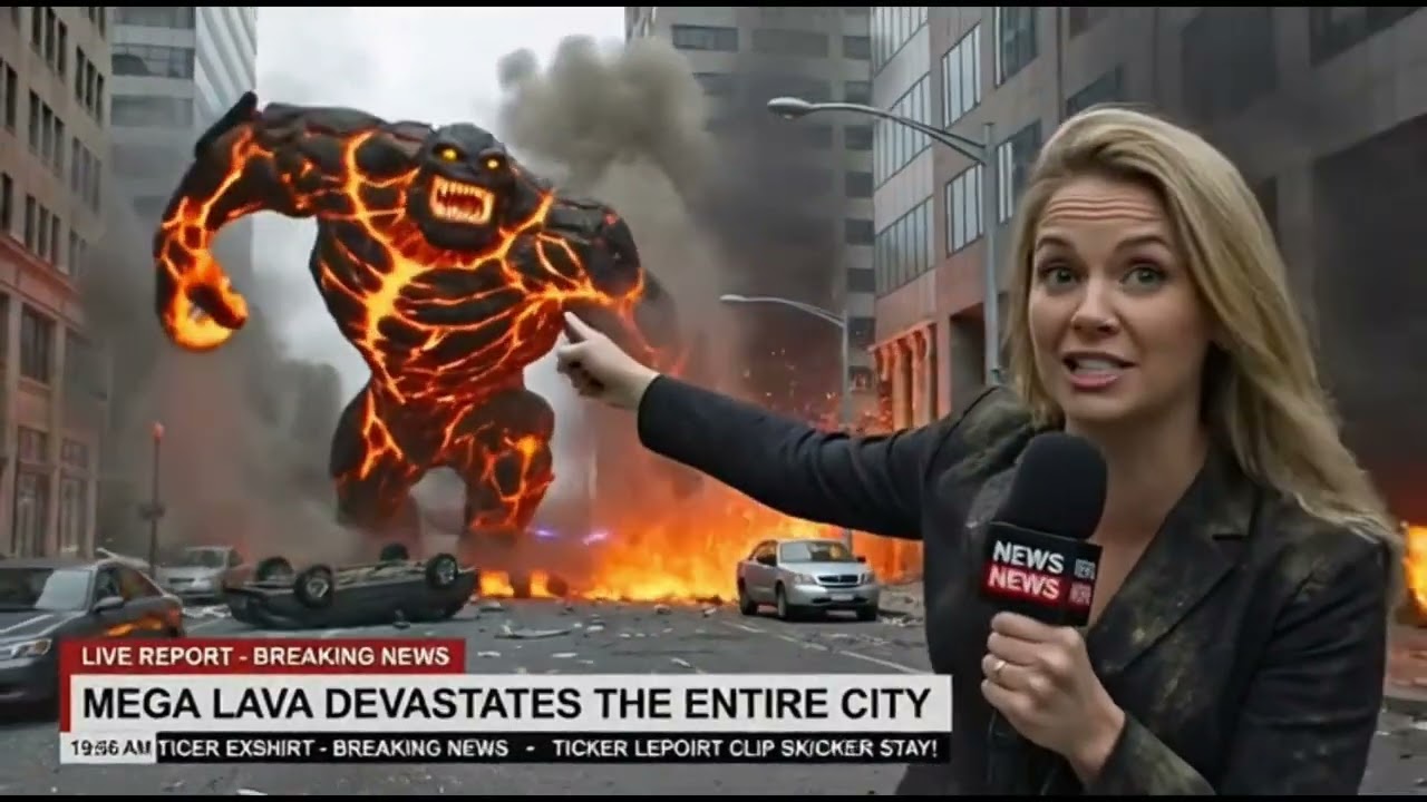 King Kong vs Mega Troll 🔥 Epic City Destruction | Ultimate Giant Battle#video #subscribe #lion