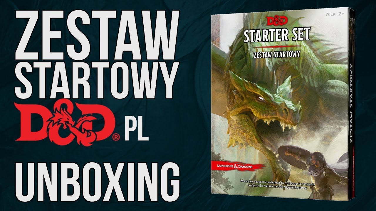 Zestaw startowy D&D 5ed |To ja go tnę! | Unboxing