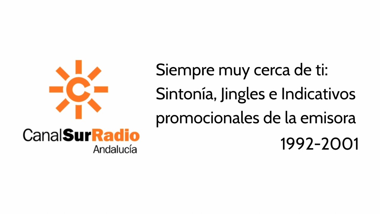 1992 2001 Sintonía e Indicativos y Jingles Promocionales 