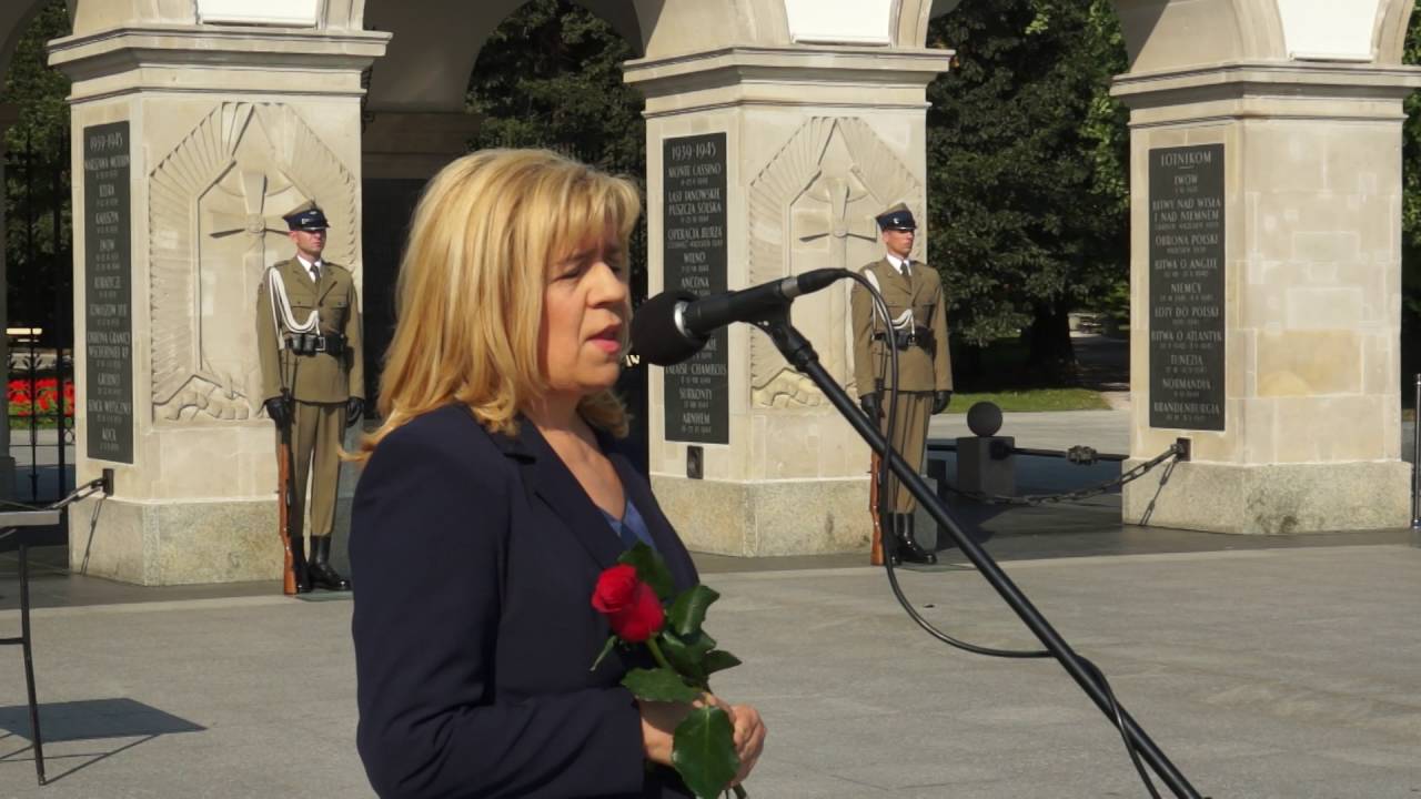Ewa Błasik dziękuje Rajdowi Katyńskiemu