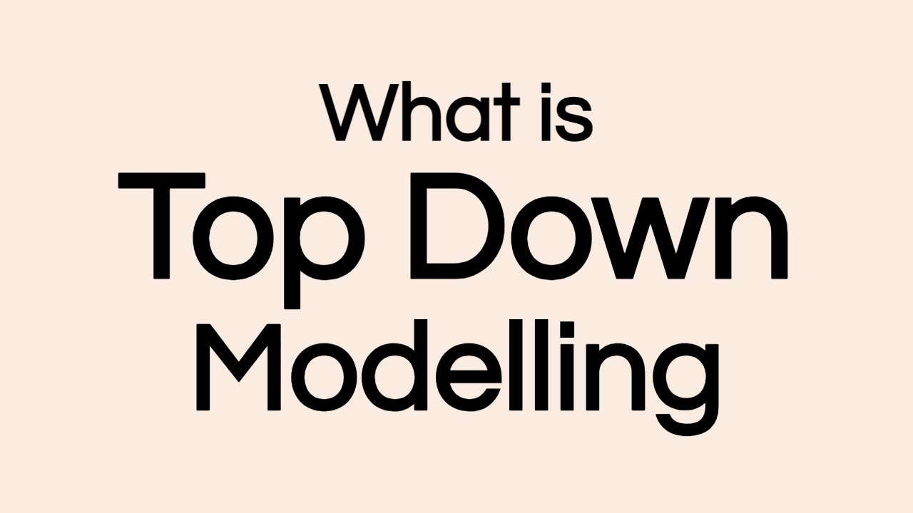 What is top down revenue modelling
