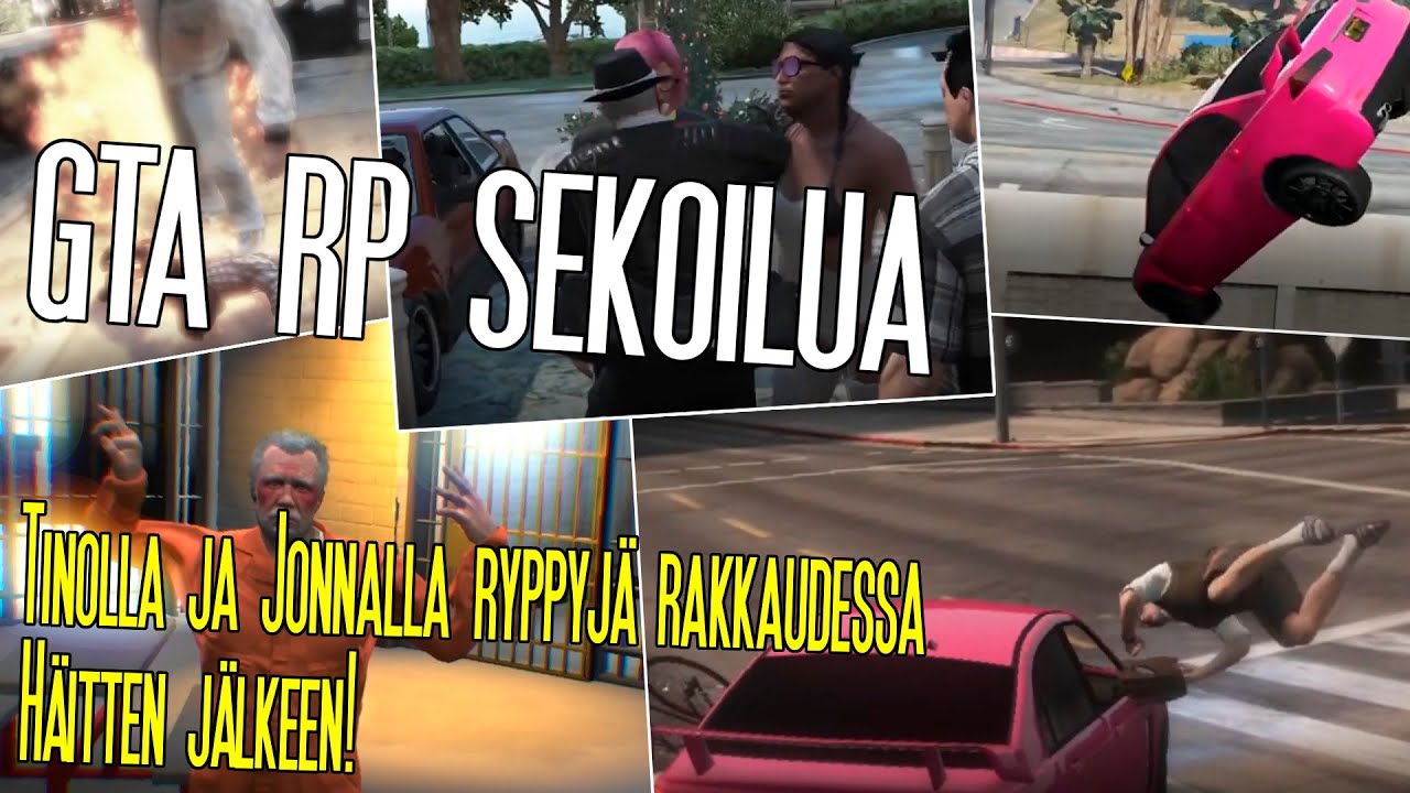 GTA RP Sekoilu Clippej&auml;! - GTA RP SUOMI #14 Ft. B&auml;rbsykk&auml; & BorrenFam