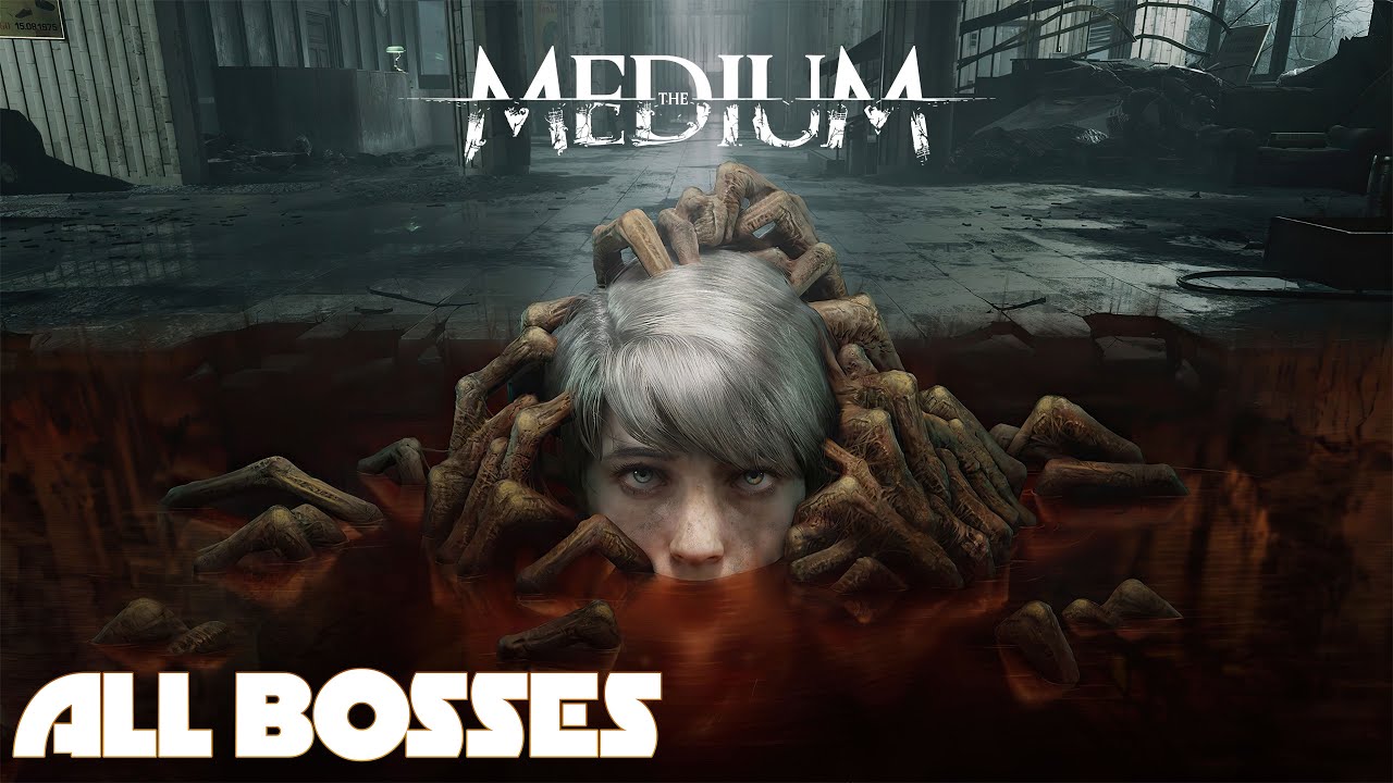 The Medium: All Bosses / Boss Fights & Endings (4K/60FPS)