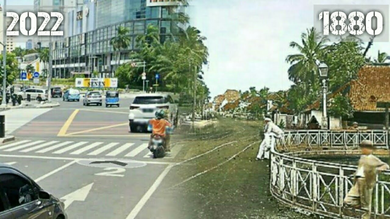Cerita Kota JAKARTA TEMPO DULU & SEKARANG | Historical Then And Now Photos (part 1)