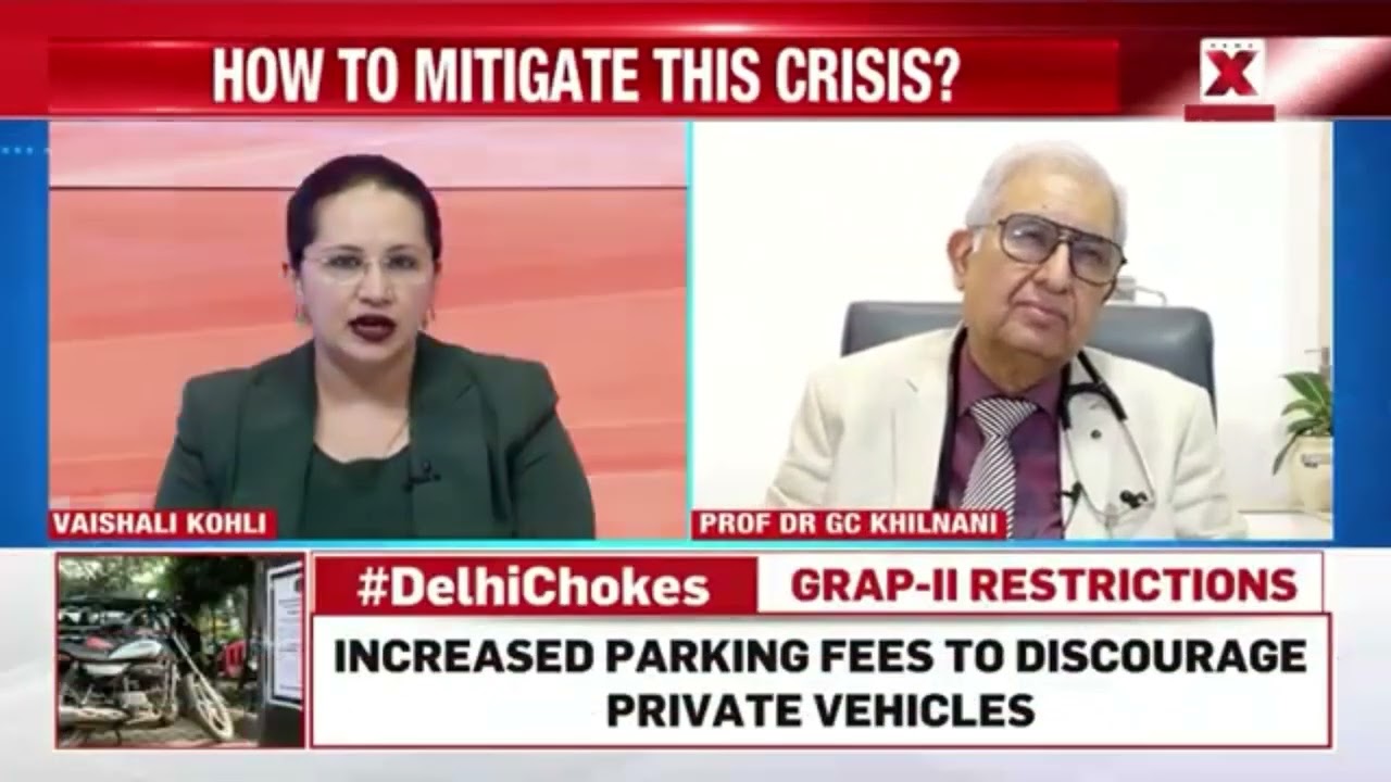 Delhi Pollution Hits &lsquo;Severe&rsquo; AQI | Dr. G. C. Khilnani Explains Health Risks & Precautions