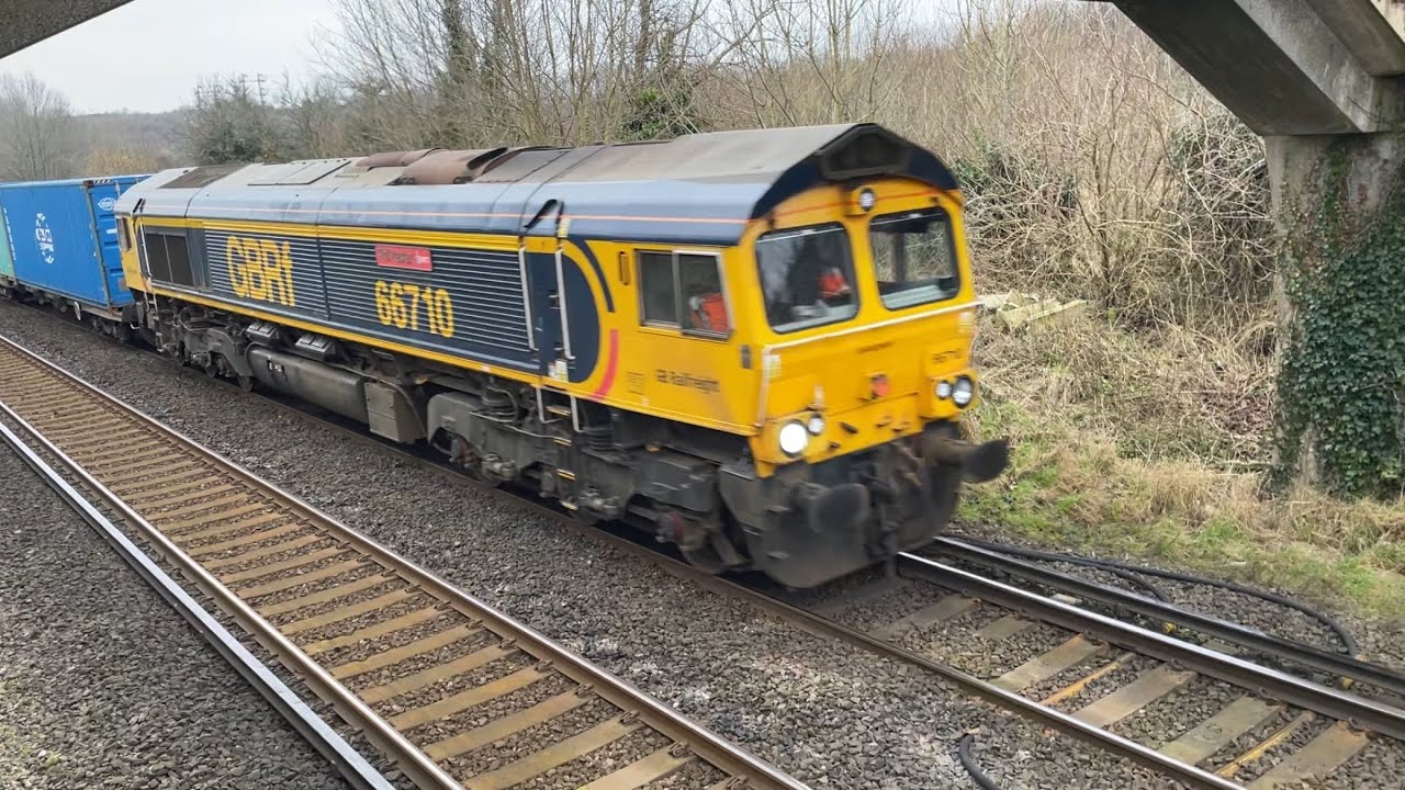 Class 66 | 66710 &lsquo;Phil Packer Brit&rsquo; | Epic Tones | GB Railfreight - GBRf