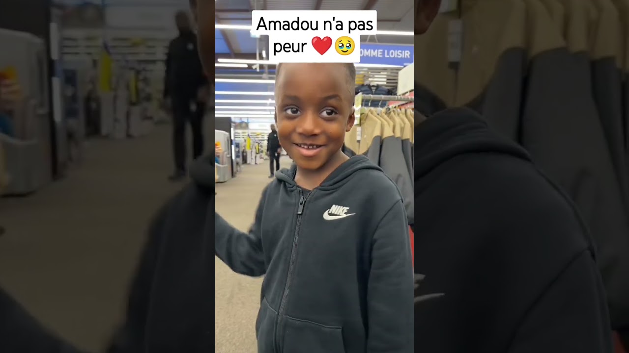 Amadou n'a pas peur ❤️🥹