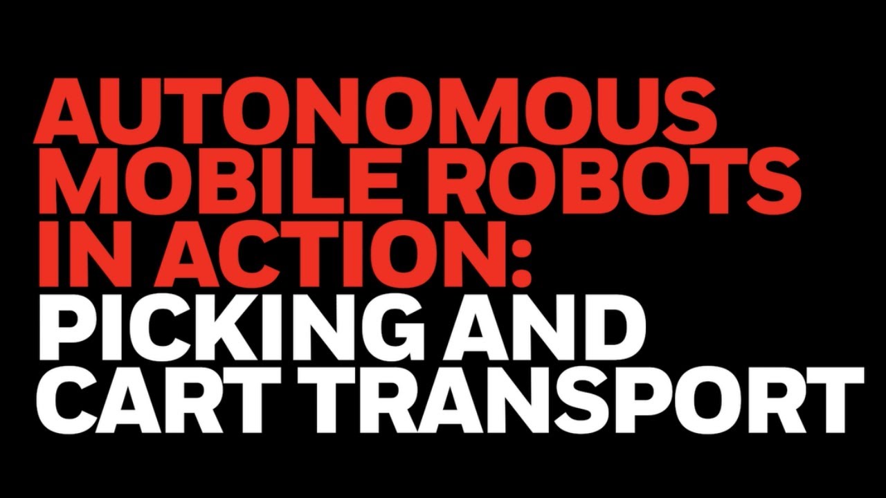 Autonomous Mobile Robot (AMR) Picking and Cart Transport