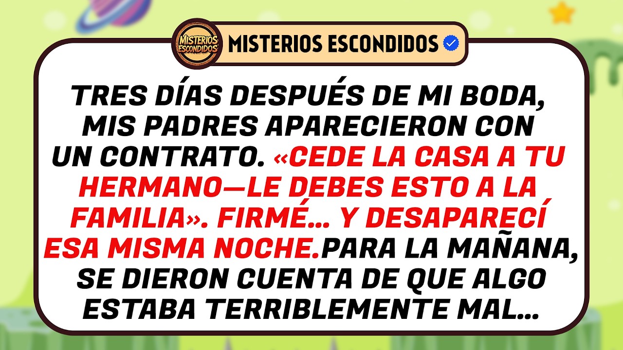 Mis Padres Me Obligaron A Ceder Mi Casa A Mi Hermano — No Tenían Idea De Lo Que Yo Había Planeado.