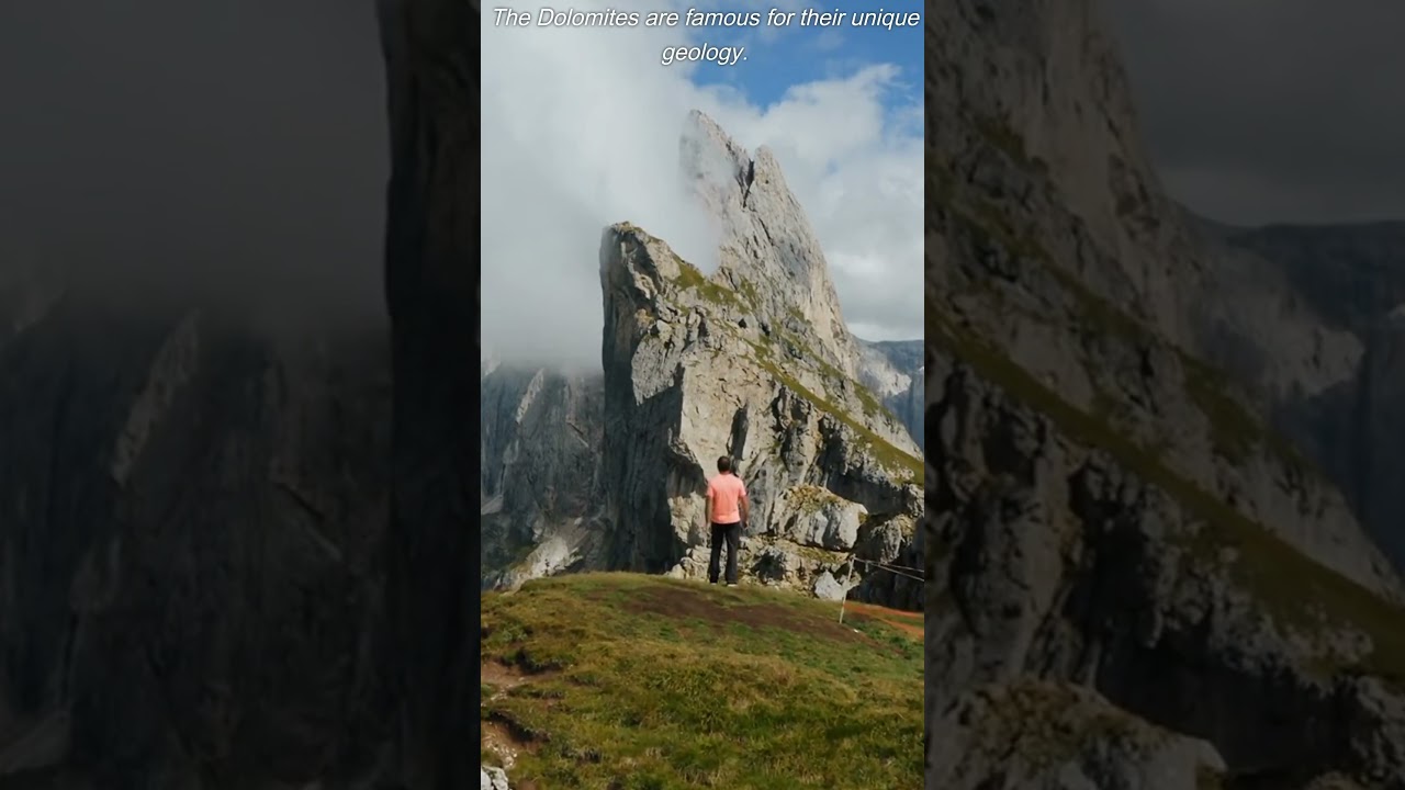 Unreal Places to visit Dolomites #italy #travel #shorts #luxury #mountains