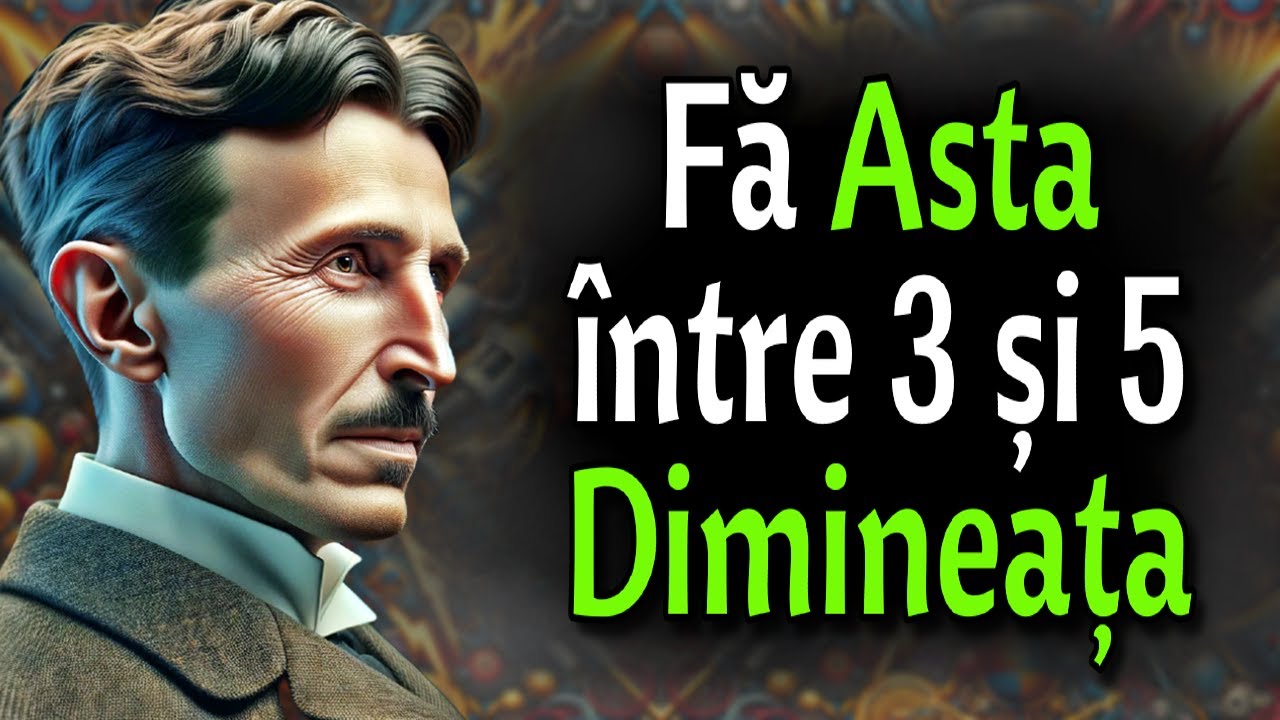 Dacă te TREZEȘTI între 3 și 5 dimineața, fă Aceste 3 LUCRURI | Nikola Tesla