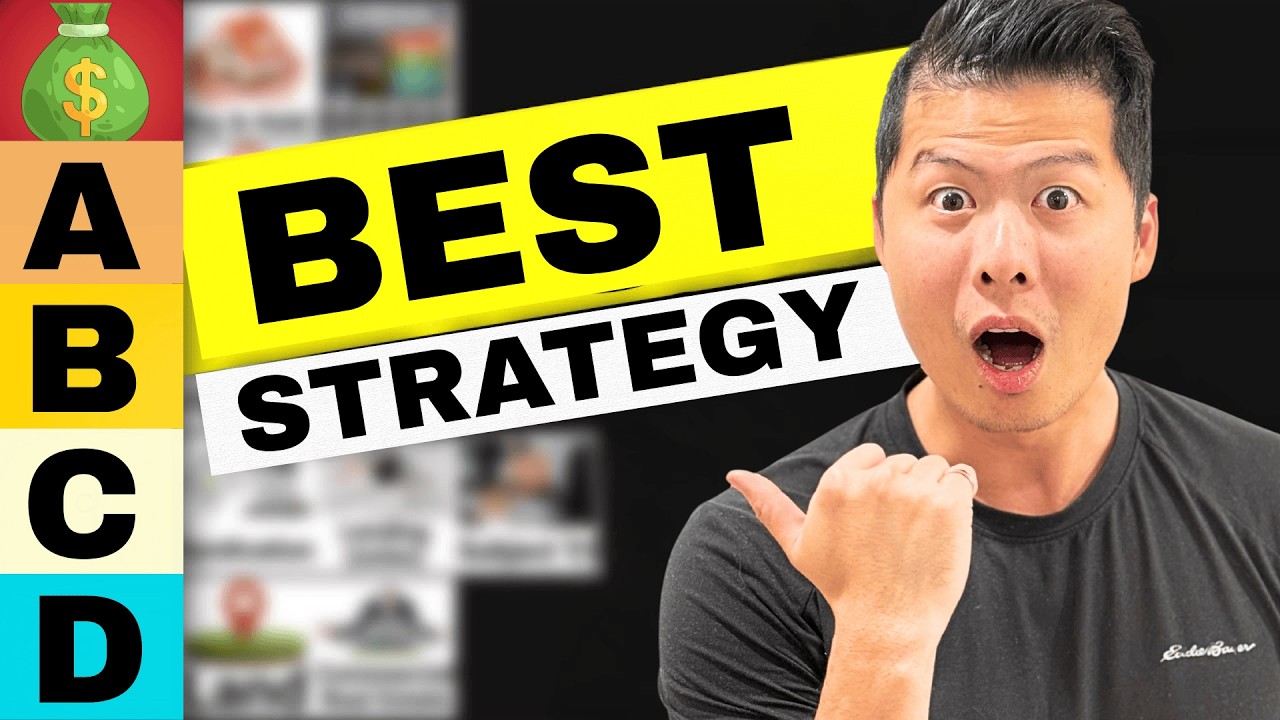I Ranked Every Real Estate Investing Strategy (so you know which one will make you rich)
