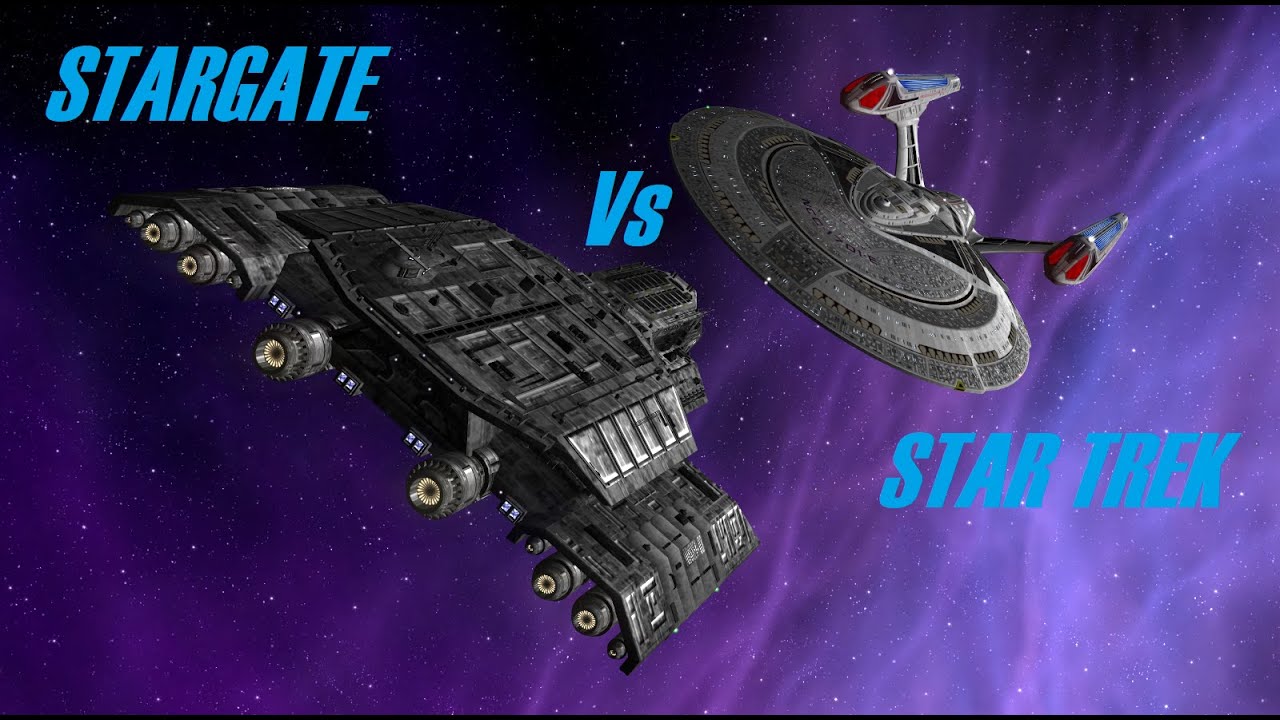 Star Trek Bridge Commander, Stargate Ship Pack V3: BC 304 Odyssey vs Enterprise E