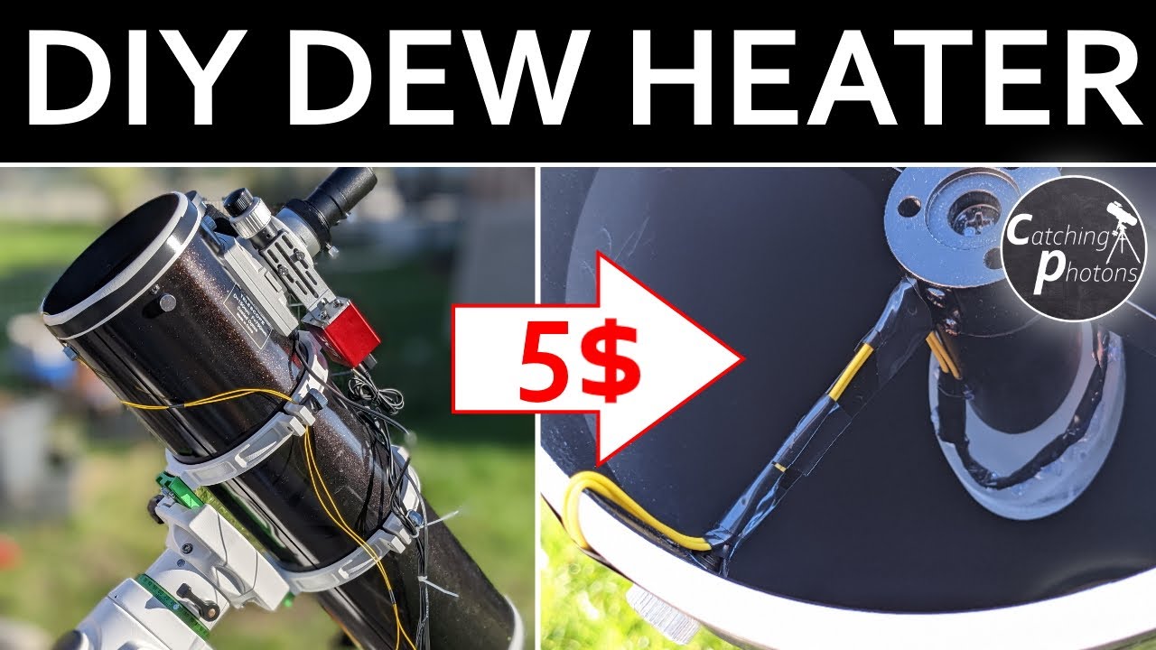 Simple DIY - Dew Heater for Newton Telescope [5$]