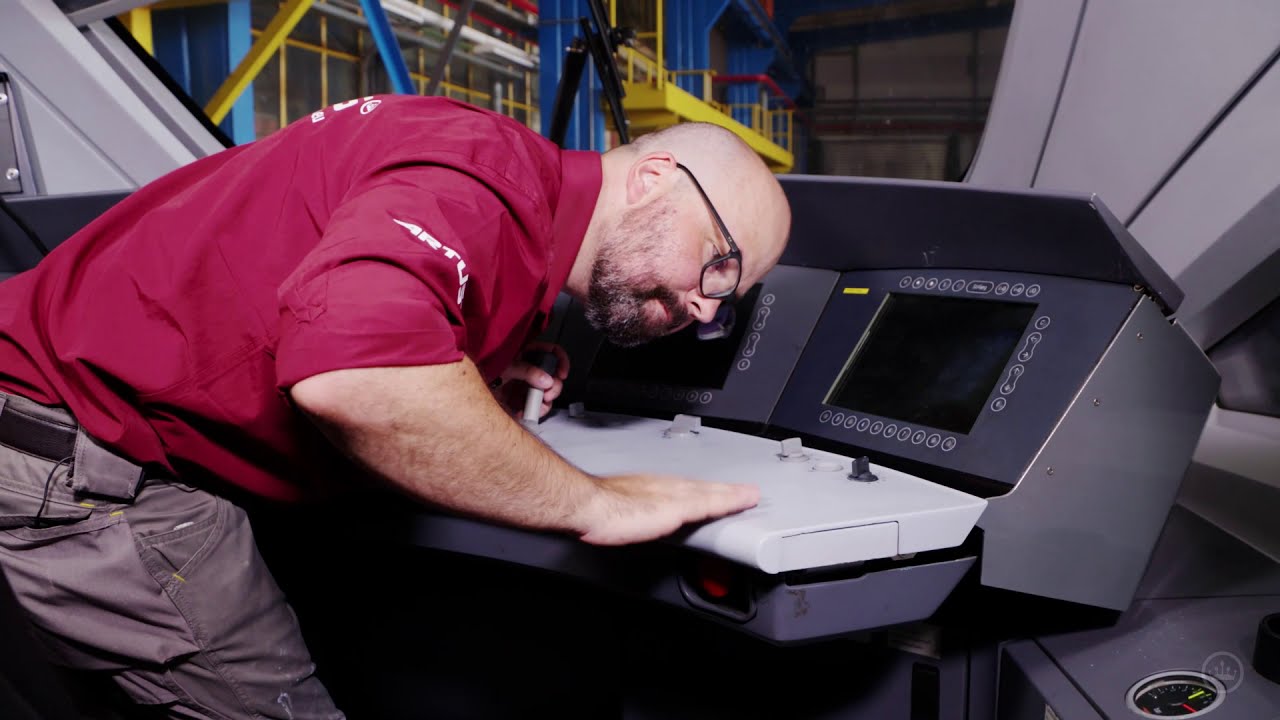 Reparatur eines ICE Führerstands nach zwei Millionen Kilometern