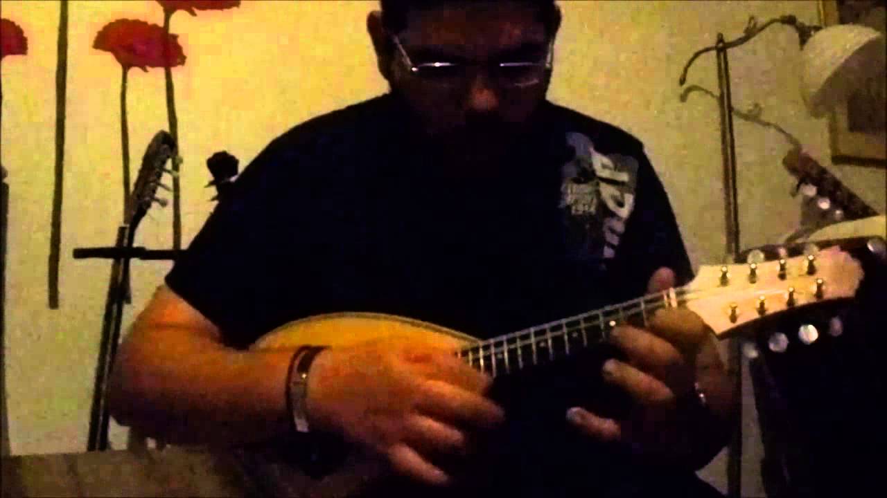 Cretan mandolin, ''sousta''. Σούστα στο μαντολίνο, Στέλιος Πρινάρης.