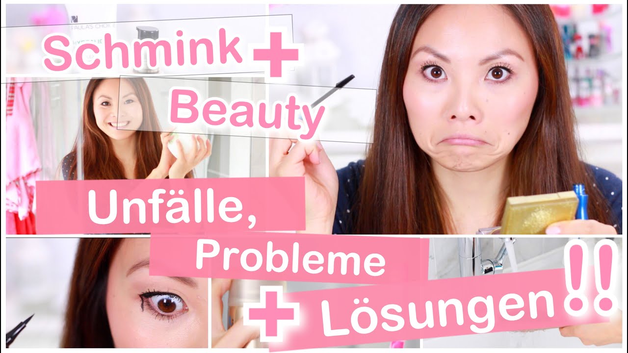 10 BEAUTY PROBLEME, SCHMINK UNFÄLLE und LÖSUNGEN | Mamiseelen