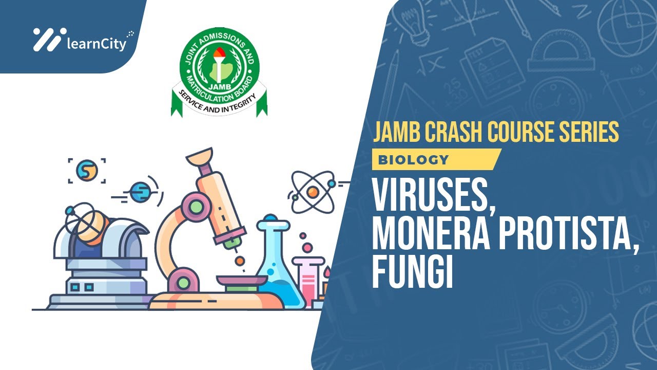 VIRUSES - MONERA PROTISTA | FUNGI  || BIOLOGY WAEC QUESTIONS + ANSWERS