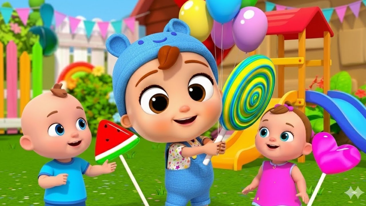 Yummy Yummy Candy Song for Kids | Sweet Candy Nursery Rhyme | Kids Songs