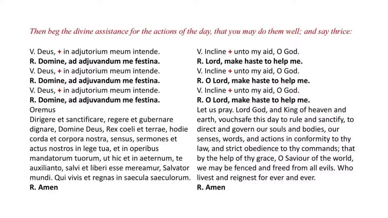 Monday Morning Prayers in Lent