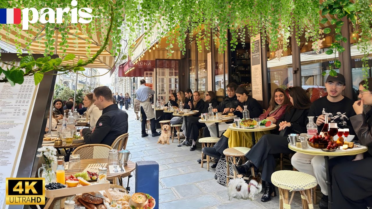 18 October 2025 PARIS 🇫🇷 FRANCE 4K HDR CITY WALK | 🍵 🍁 AUTUMN STREET VIEW IN PARIS 