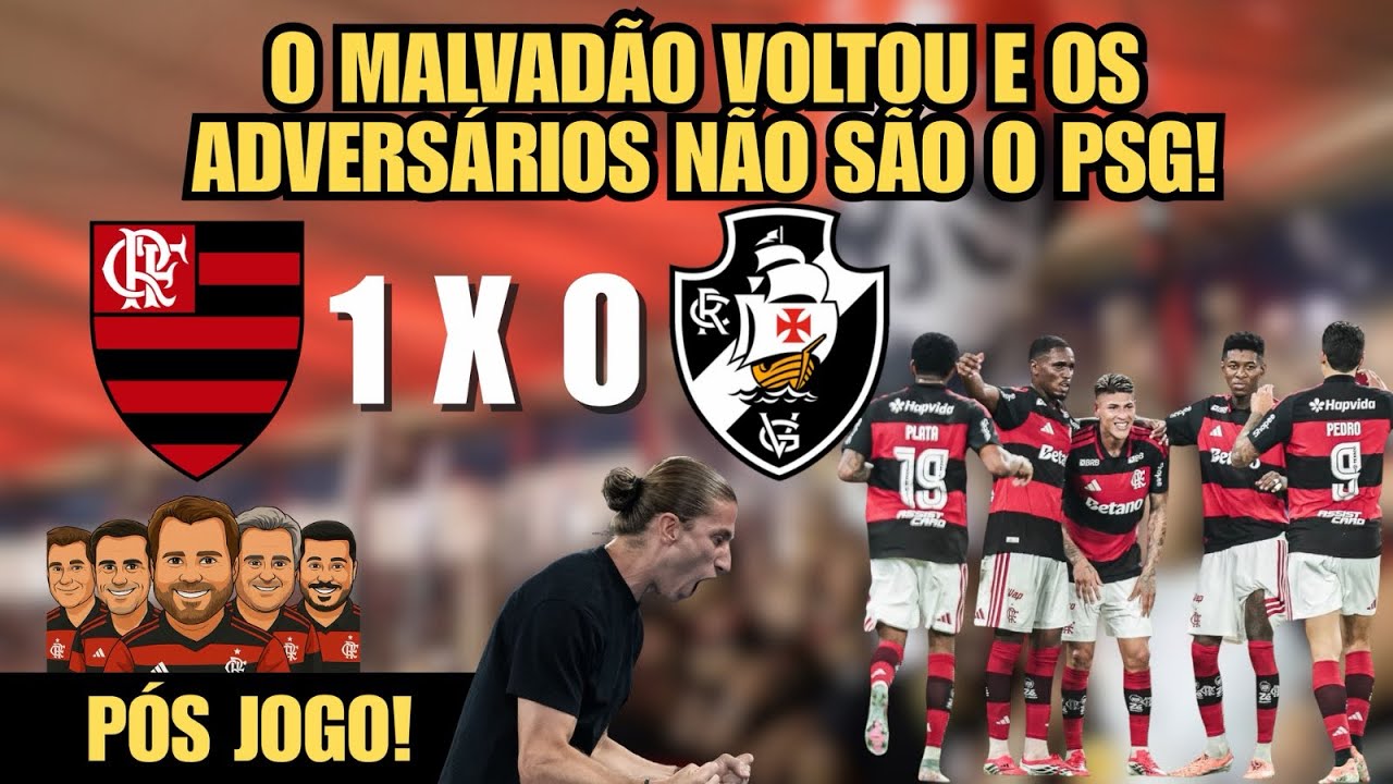 MENGÃO VOLTOU A VENCER! FLAMENGO SUPERA O VASCO E RECUPERA A CONFIANÇA! ⚽🔥