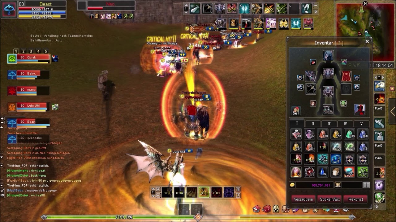 Shaiya EU 80 PvP Archer Action [Front Raigo]