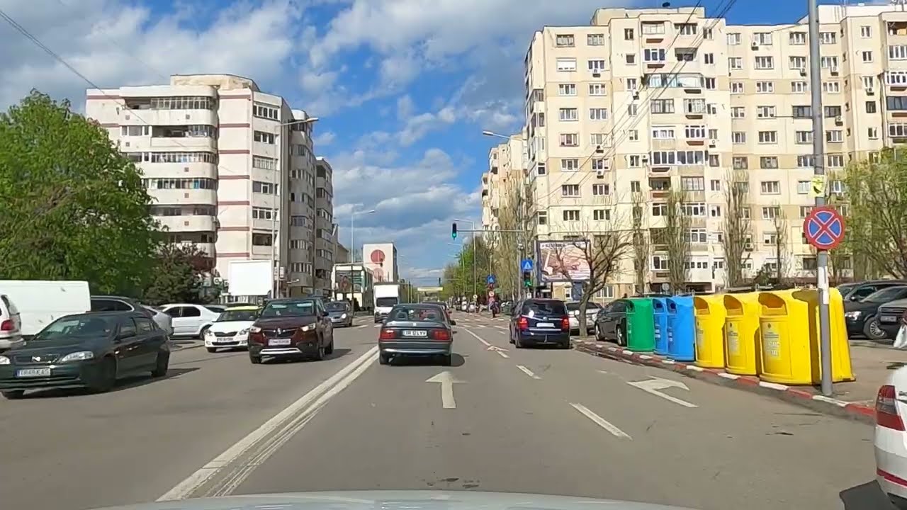 Driving in Alexandria Romania