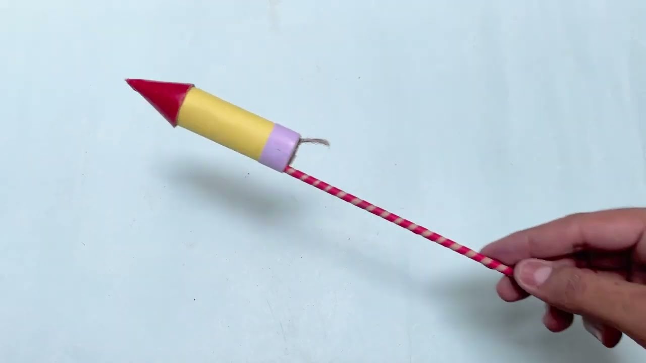 How To Make Diwali Rocket At Home | Very Easy