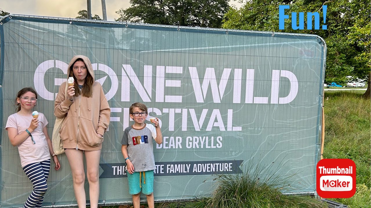 Gone wild festival 2023! #beargrylls #joewicks #familyfun