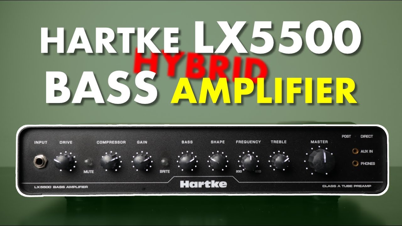 Hartke LX5500 Hybrid BASS Amplifier