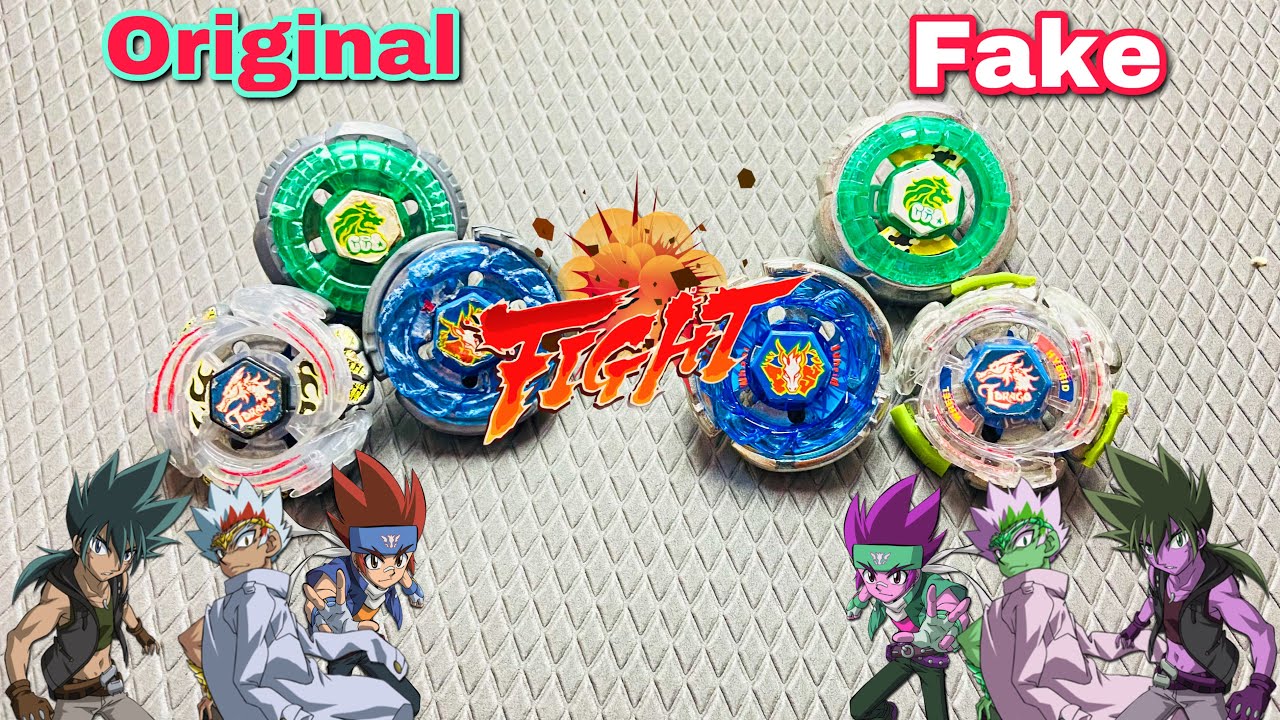 Fake Vs Original Metal Fusion Beyblade Fight | Who’s The Winner