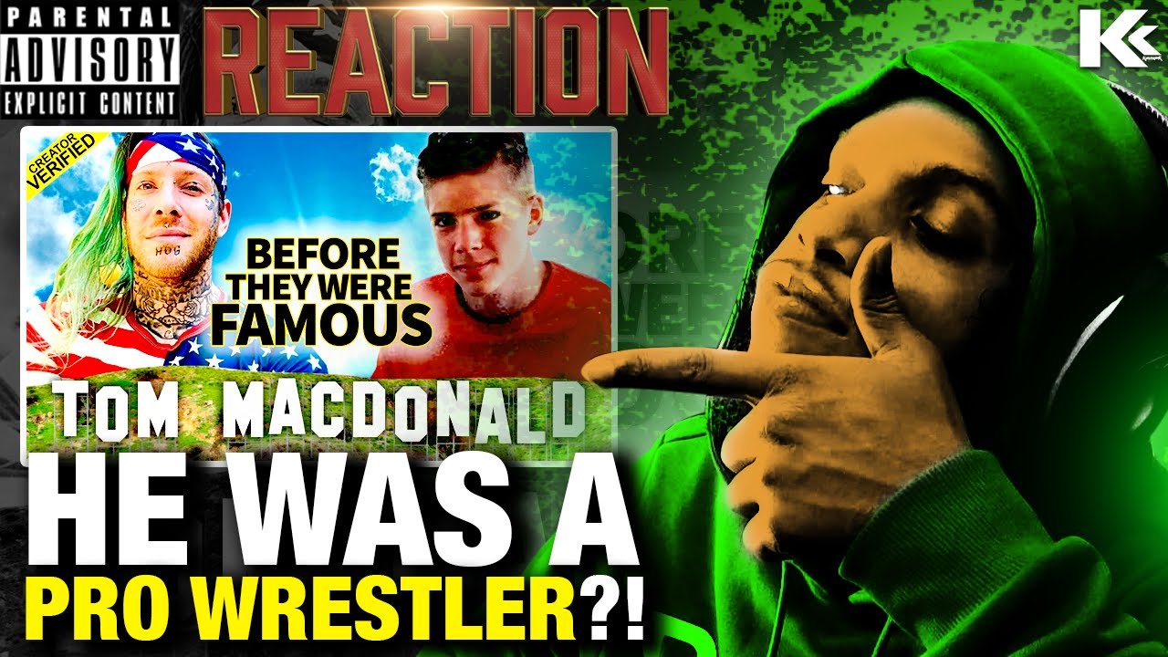 From Pro Wrestling to Rap Star! - Tom MacDonald | Before They Were Famous - REACTION