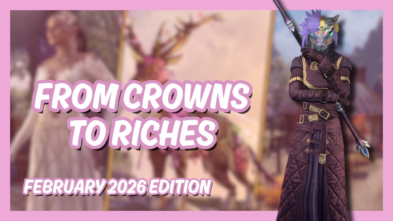 Февральская презентация Crown Store и добыча золота 2026 | The Elder Scrolls Online (ESO)