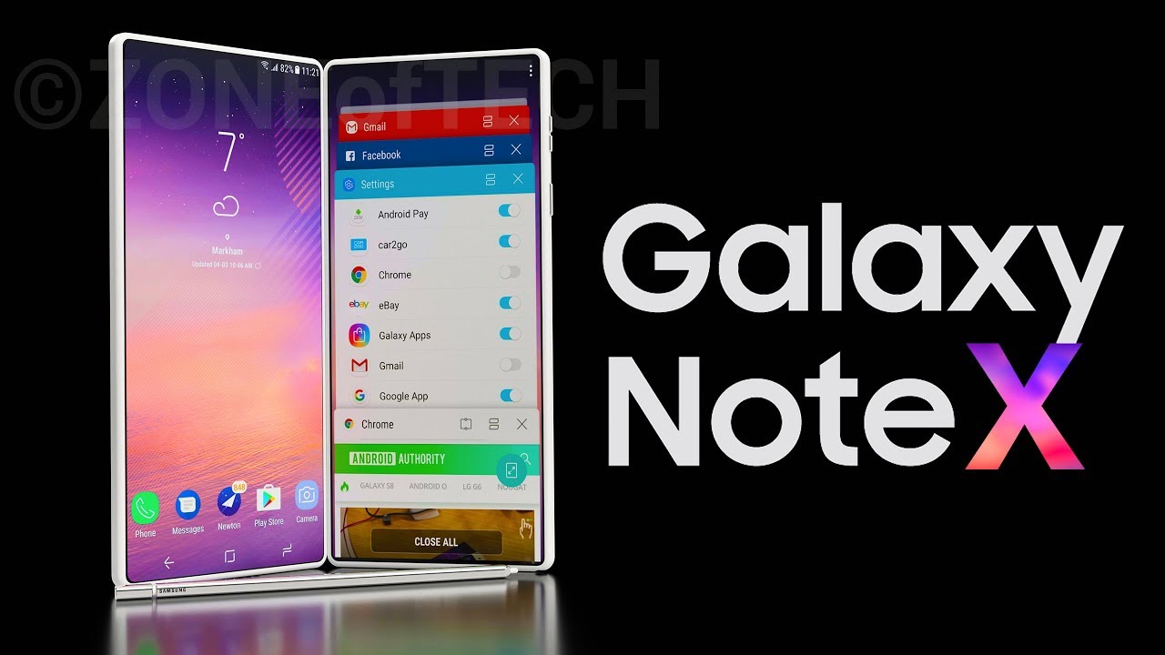 The Samsung Galaxy NOTE X!