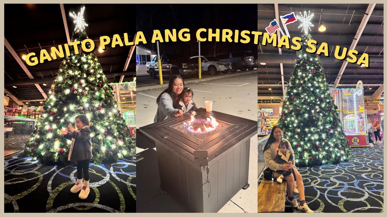 Ganito Pala ang Christmas sa USA 🎄 Drive Thru Lights + S’mores | Filipino Family in the USA