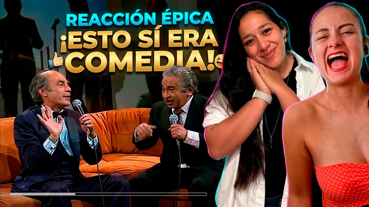 ¡No podíamos creerlo! 🇨🇴 COLOMBIANAS descubren la LOCURA de Chava Flores y el Loco Valdés
