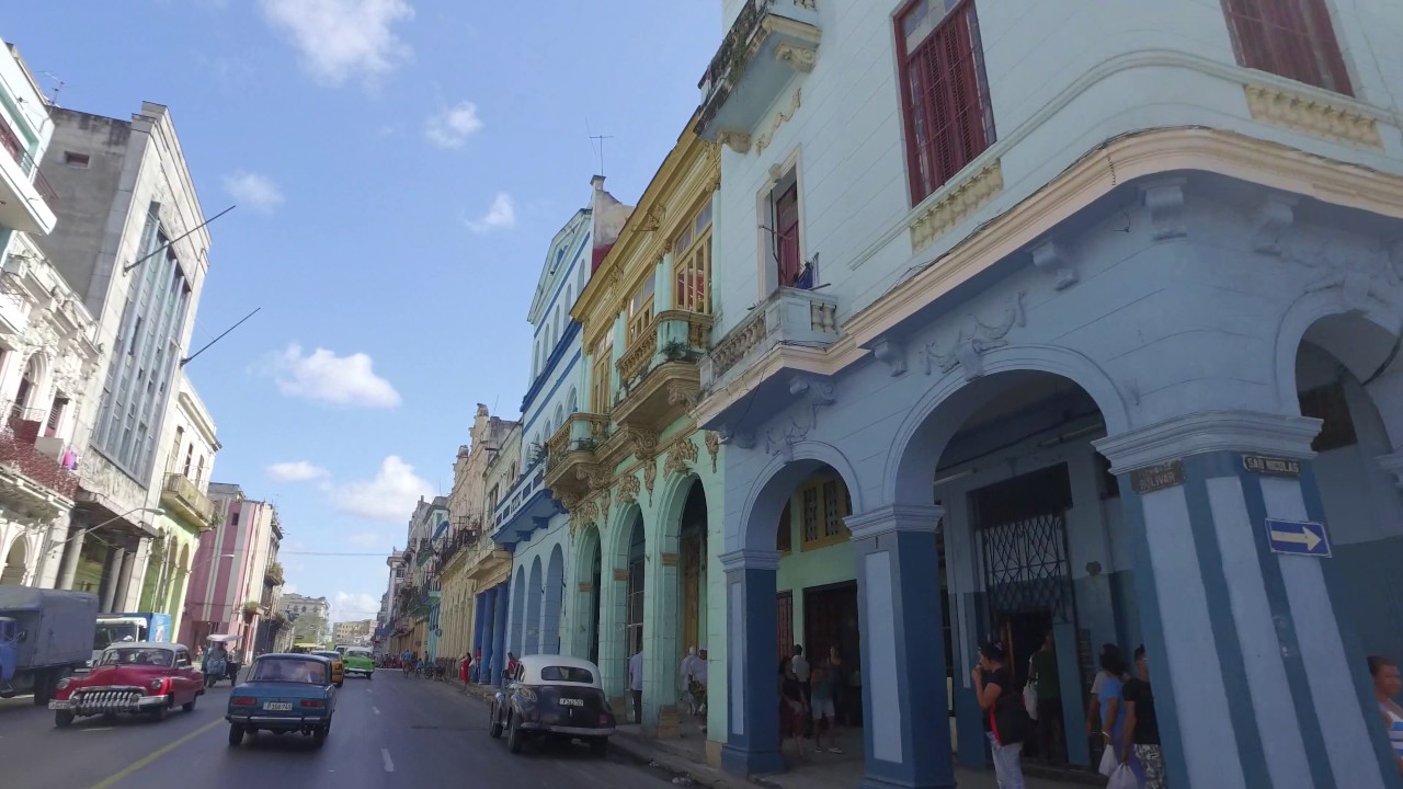 Havana Streets. Havana. Cuba. 4K Part 1 Compay Segundo Chan Chan