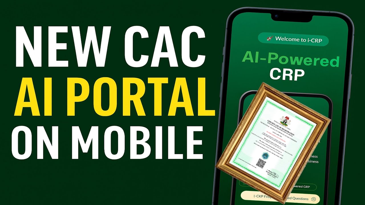 How to Use New CAC iCRP - Portal for Business name Registration on Your Phone | Step-by-Step ✅