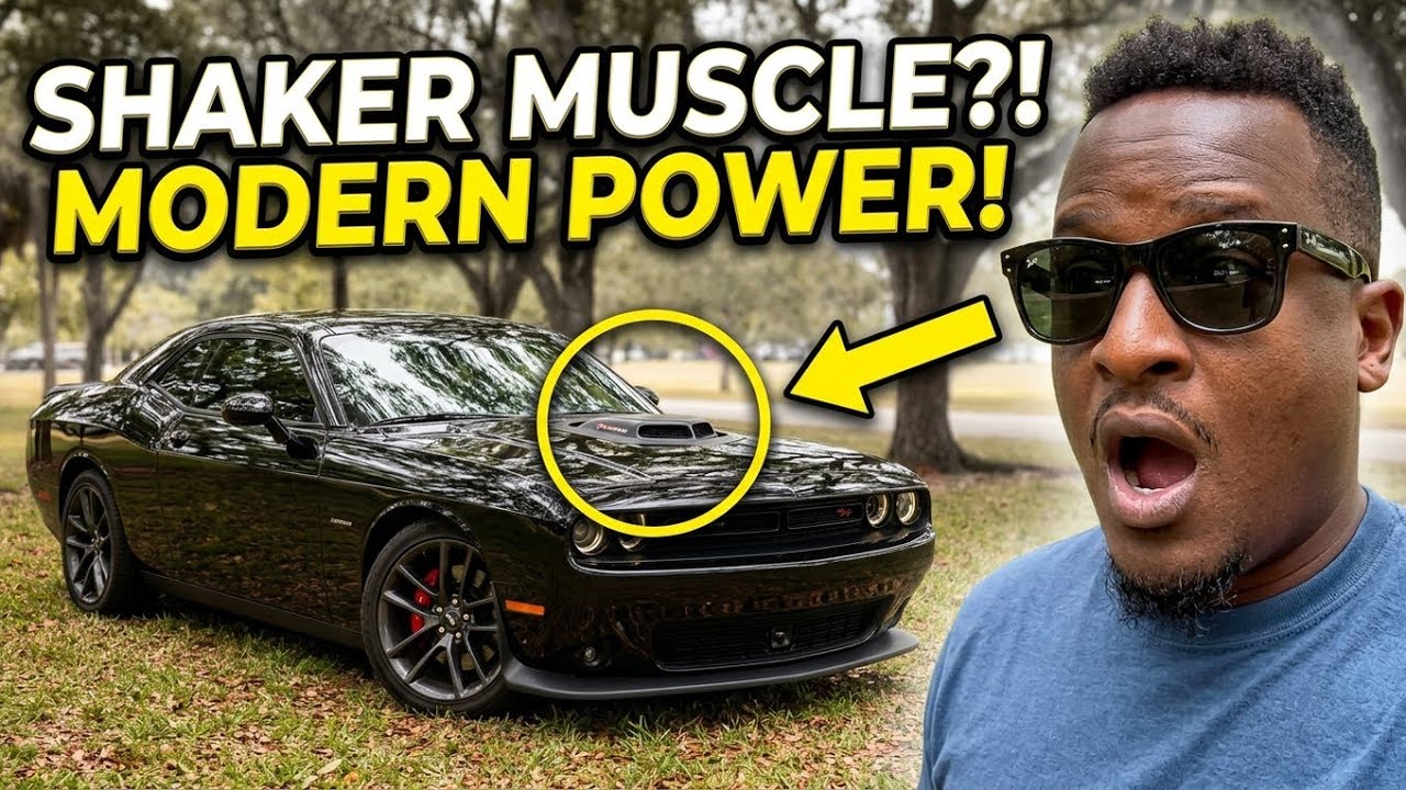 Обзор Dodge Challenger R/T Shaker: классический мускул с современной мощью!