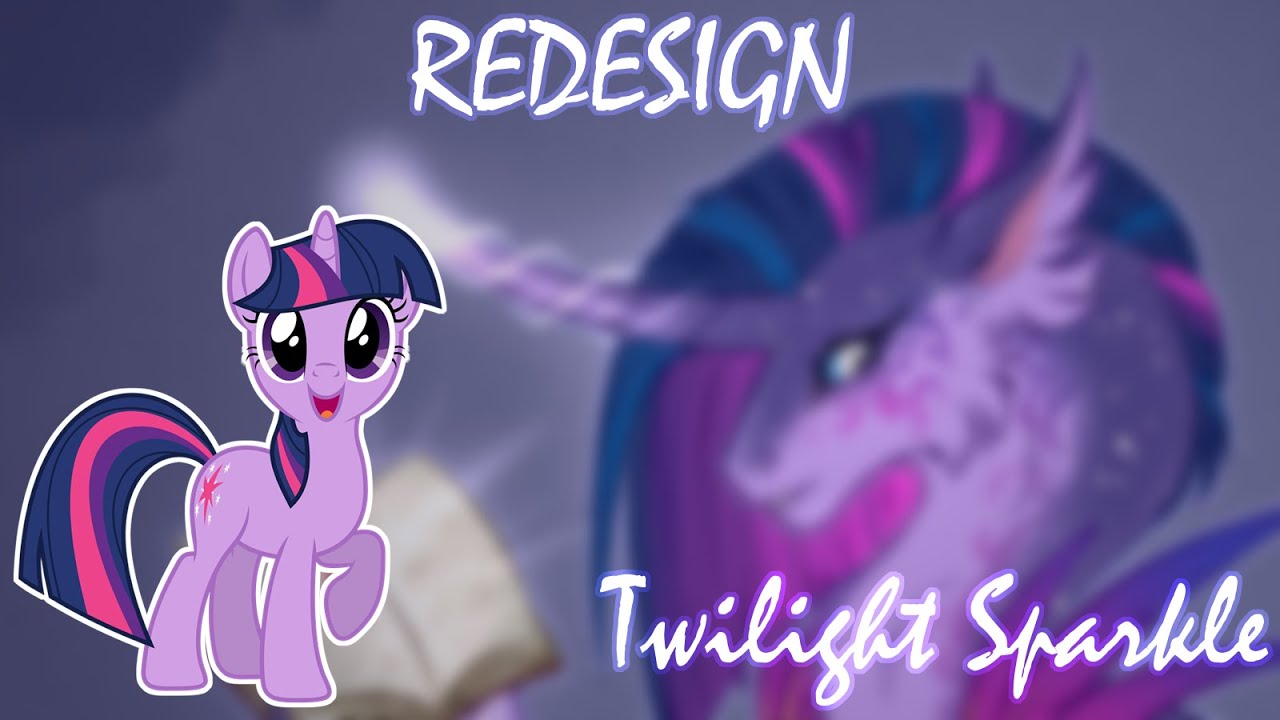 Twilight Sparkle || SPEEDPAINT || Redesign (MLP)