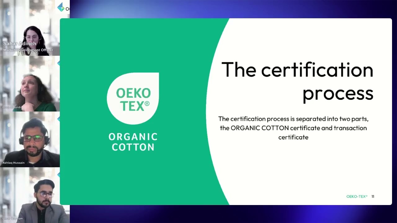 OETI LinkedIn Live event: OEKO-TEX® ORGANIC COTTON - What EU Brands Must Understand Now