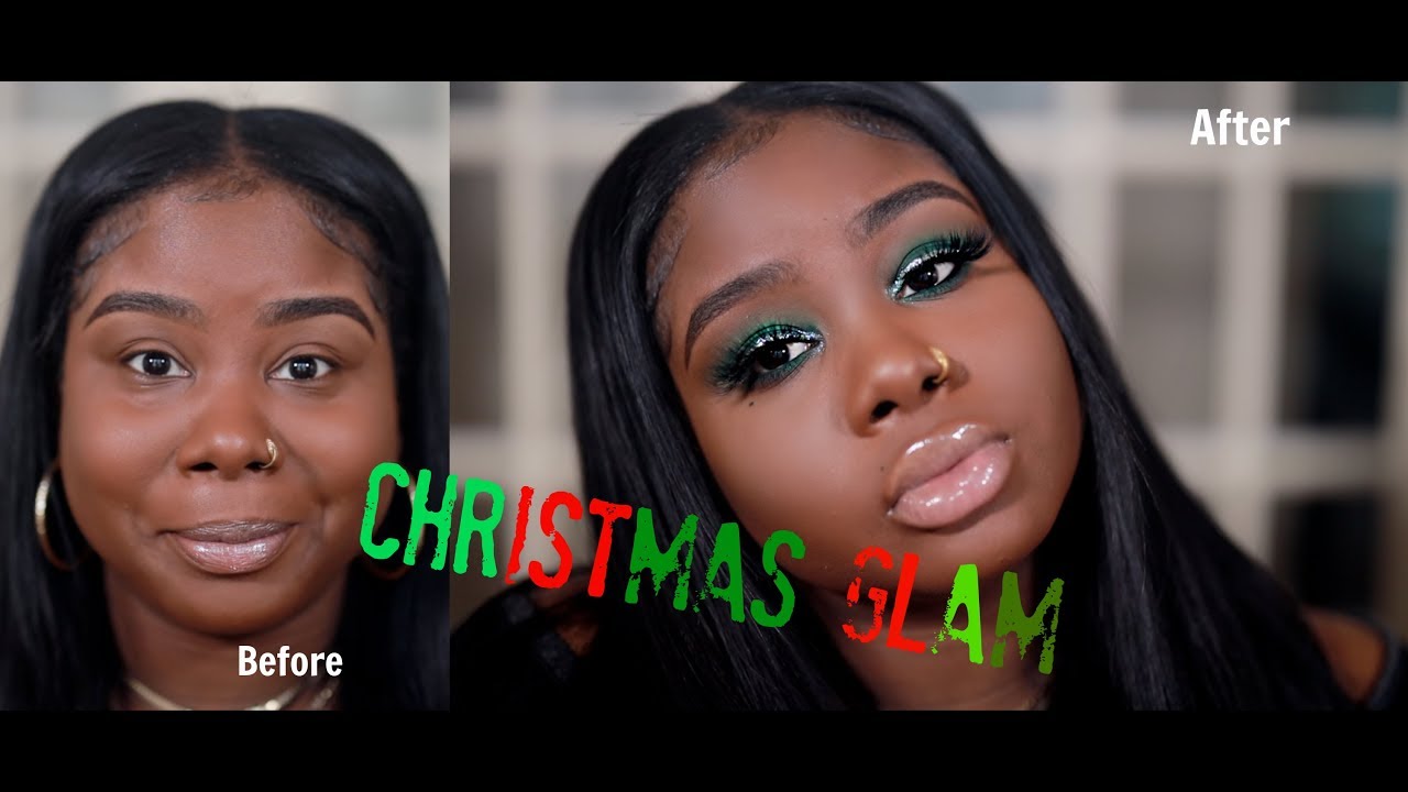 🎄Christmas Party SUPER GLAM Makeup !