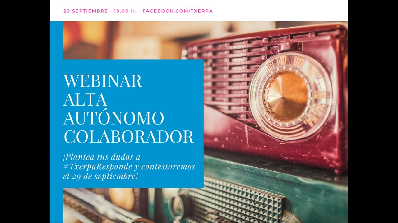 Webinar Aut&oacute;nomo Colaborador