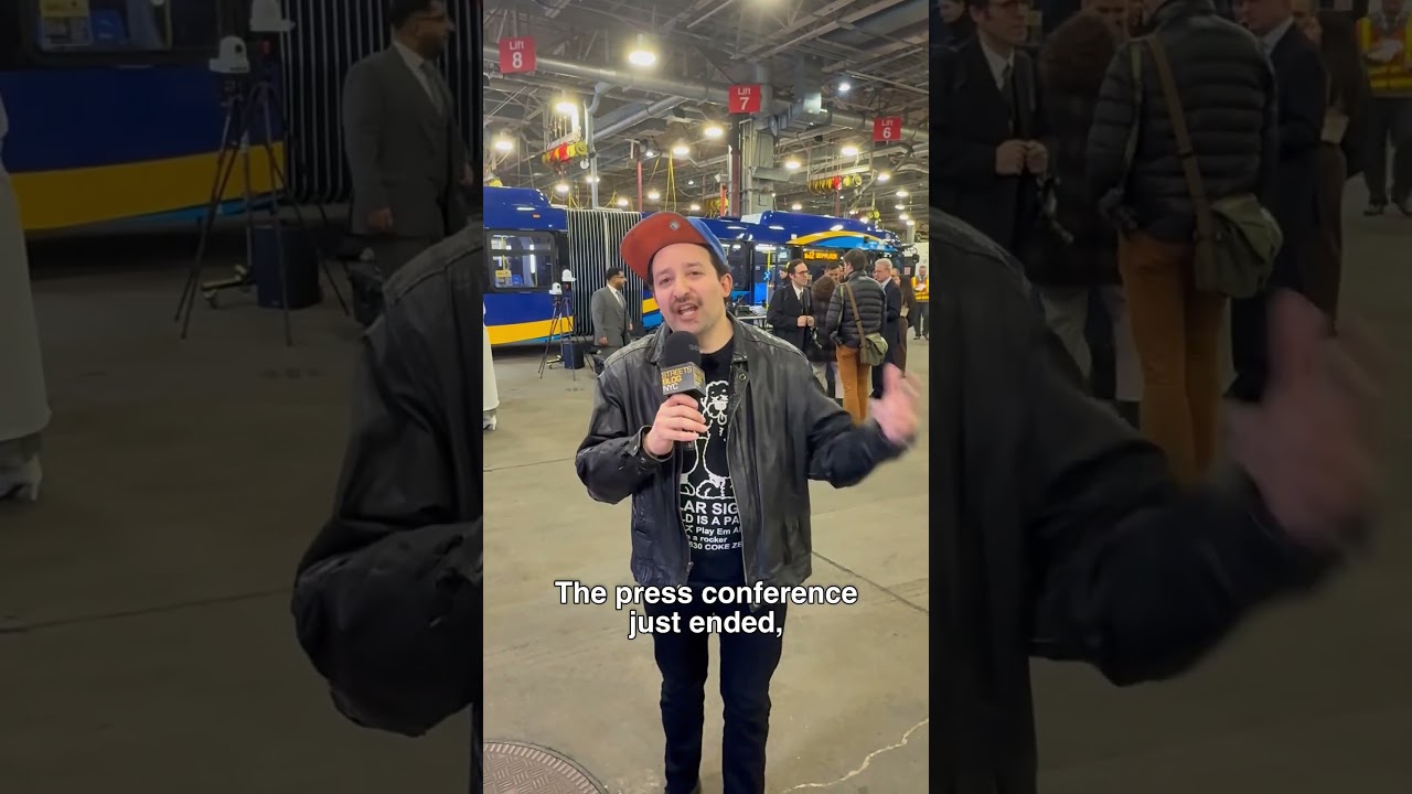 Mayor Zohran Mamdani announces new bus and bike lanes #nyc #news #bus #bike