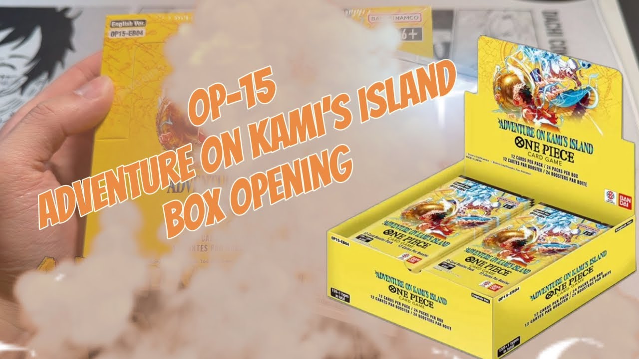 Rate this OP15 Adventure on Kami's Island full box opening!