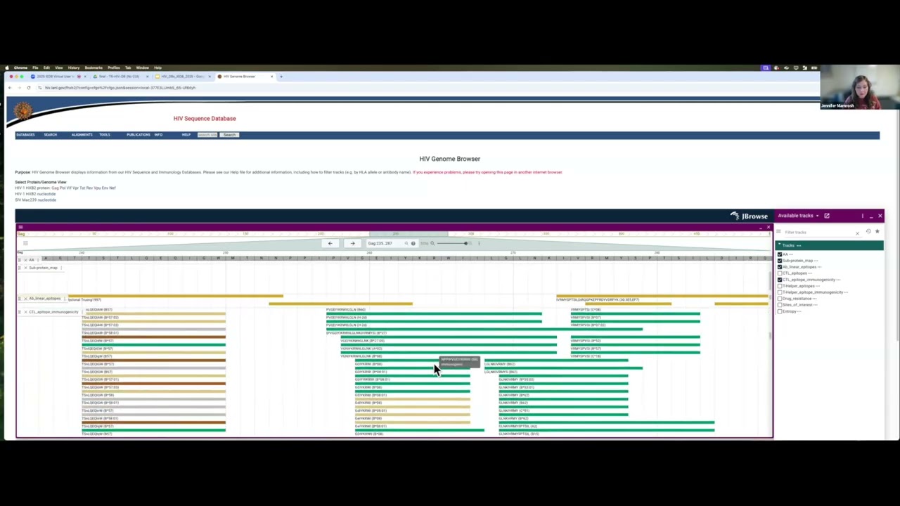 2025 User Workshop – 3.6 – The LANL HIV Immunology Database & Section 3 Q&A