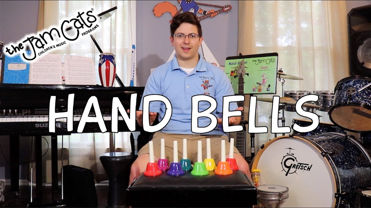 Preschool Music Class - Hand Bells - Music Instruments #8 | The Jam Cats Music | Kids Songs